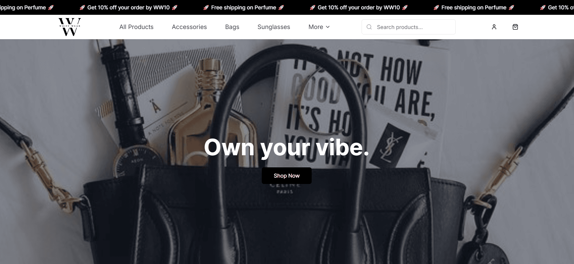 Perfumes & Accessories — E-Commerce Website